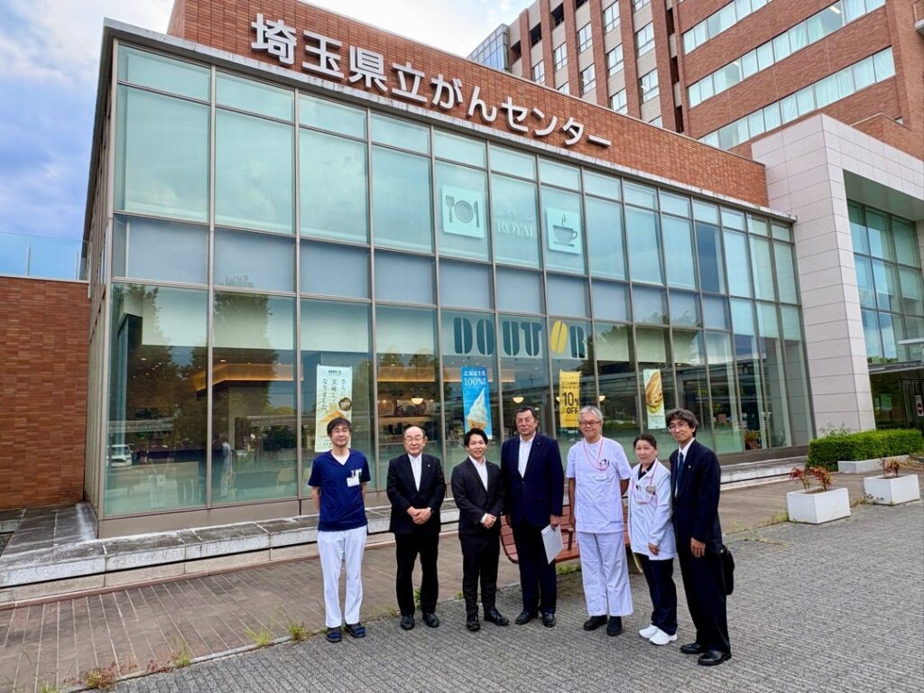 県立精神医療センター・県立がんセンターを視察しました